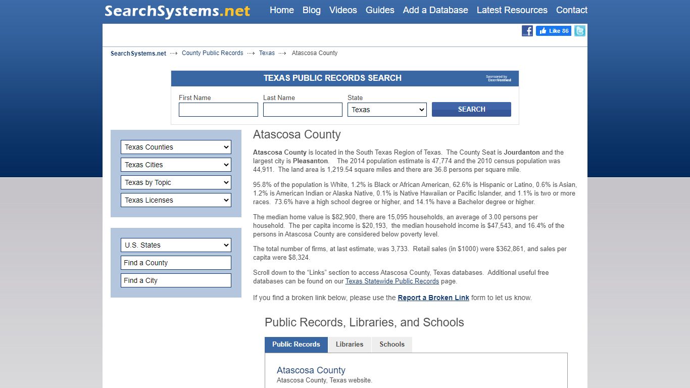 Atascosa County Criminal and Public Records